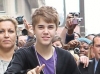 Bieber vinkade åt fans i Paris