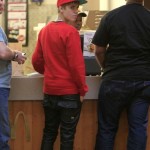 Justin Bieber är nu i Madrid: På McDonald's
