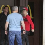 Justin Bieber är nu i Madrid: På McDonald's