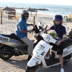 Justin Bieber i Tel Aviv, Israel: Moped