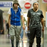 Justin Bieber i Los Angeles (LAX)
