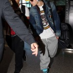 Justin Bieber @ Los Angeles International Airport