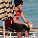 Justin Bieber & Ryan Butler @ Miami Beach